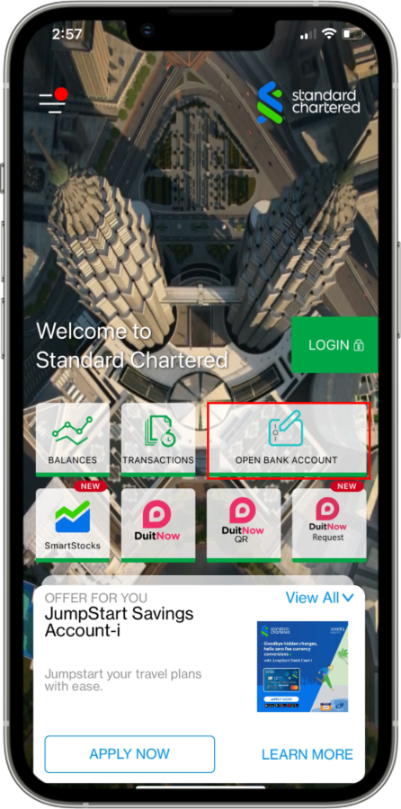 Step login